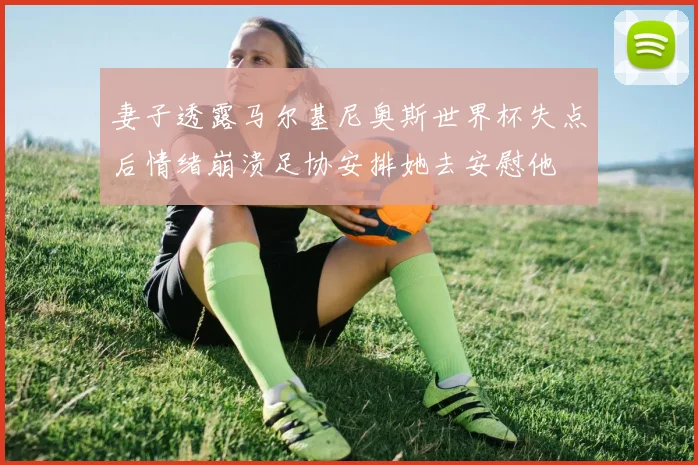 妻子透露马尔基尼奥斯世界杯失点后情绪崩溃足协安排她去安慰他