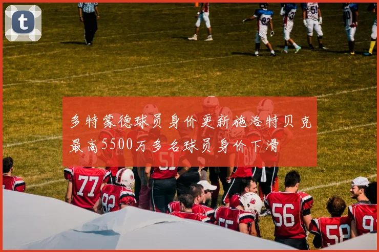 多特蒙德球员身价更新施洛特贝克最高5500万多名球员身价下滑